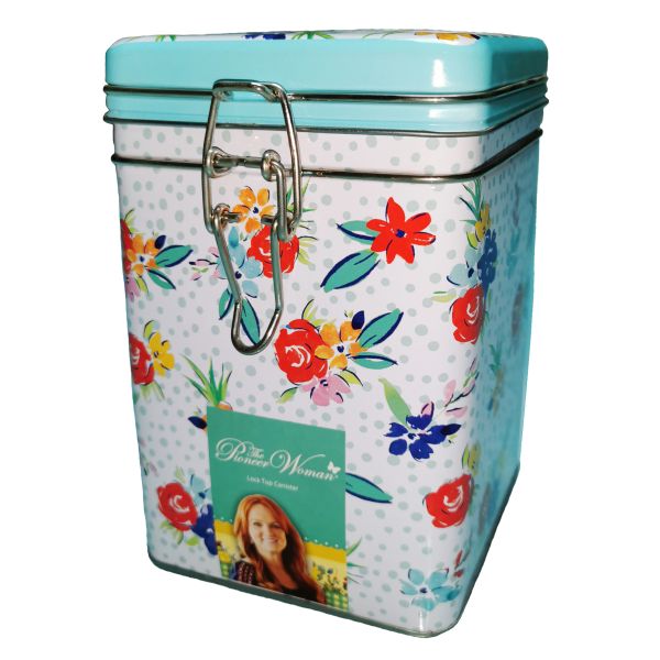 Quality Plastic Lid Sealed Tin Cans Rectangle Coffee Packaging Customized Design wholesale