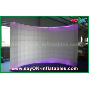 Photo Booth Props Led Strip Lighting Inflatable Wall Photo Booth Wedding For