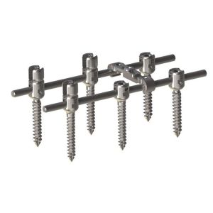 Multi Axial U Shaped Screw , Orthopedic Pedicle Screws Spine Titanium Material