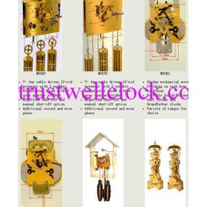 Cheap 31 day mechanism,15 day mechanis,31day mechanical key wind mechanis,CHINA 31 DAY MECHANIS,CHINESE 31 DAY MECHANISM,CLOCK for sale