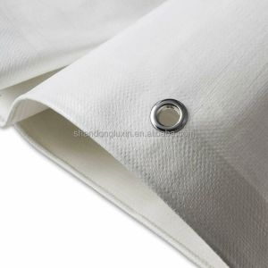 2m-100m Width Plaid Style PE Laminated Tarpaulin Plastic Sheets with 100%