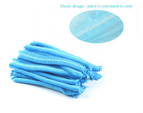 Quality Single Disposable Head Cap Surgical Mob Cap Soft Non Woven Polypropylene wholesale