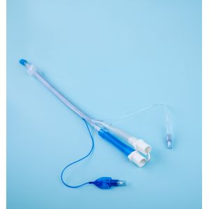 Bronchial Cannual PVC Low Pressure Cuffed Tracheostomy Tube Double Lumen