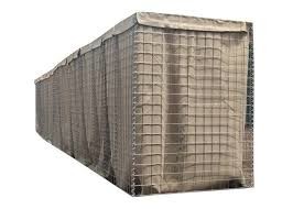 China Hesco MIL1 Hesco barrier 10m Gabion Wall Hesco Cages with Competitive