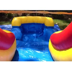 Shopping Mall Blow Up Water Bounce House Customized Design SGS Certification