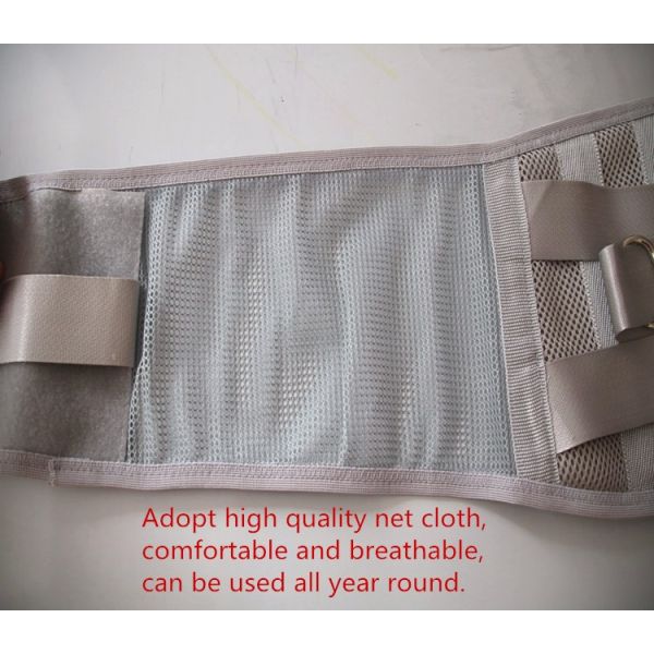 Medical Adjustable Tourmaline Self Heating Waist Support Back Brace Massage Belt