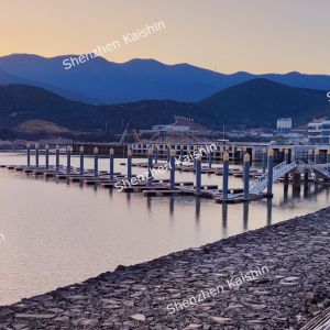 Aluminum Marina Gangway LLDPE Floating Dock Floating Pontoon Dock