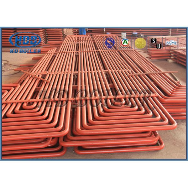 Pendant Type Coils Boiler Superheater & Reheater With Claps Ovality And