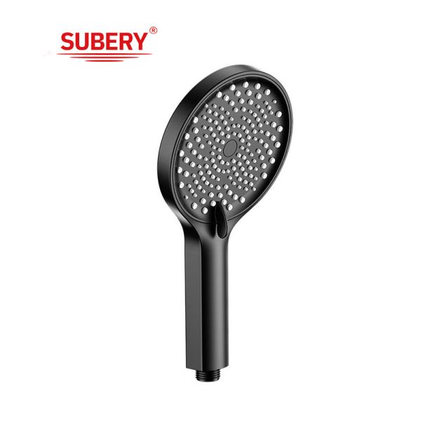 ABS plastic 3 function handshower hand shower column black bathroom new liquid
