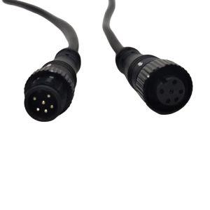 Custom M12 A Type IP68 Waterproof Wire Harnesses For Car Security / Industry