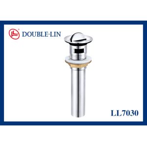 Cheap Brass Push Down M38 X 1.5mm Bathroom Drainer for sale