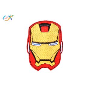 Cheap Personalized Custom Embroidered Badge Patches , Iron On Fabric Patches For Jackets for sale