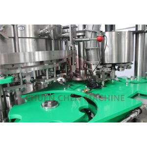 Automated Piston Beverage Can Filling Machine With Bottle Cap Sealing