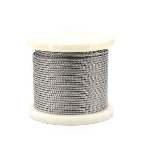 Custom Length 7x19 Stainless Steel Wire Rope With Swage Sleeves And Ferrules