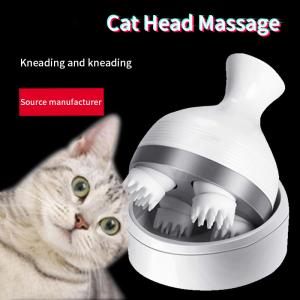 Cheap Automatic Handheld Vibrating Scalp Massager Kneading Electric Silicone Head Massager for sale