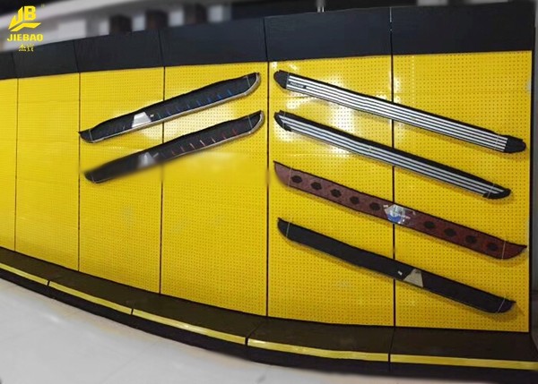 Quality 2 Bars Layer Skateboard Display Rack , High Strength Metal Skateboard Rack wholesale