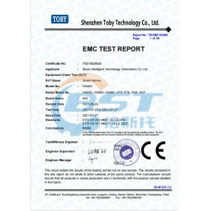 Besto Intelligent Technology (Shenzhen) Co., Ltd Certifications