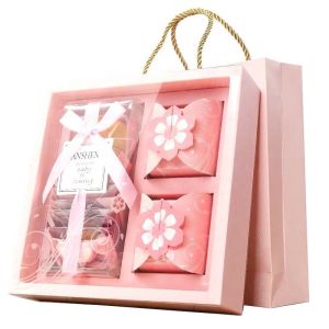 Customized Logo Eco Friendly Food Packaging 23*23*5cm Card Paper Material