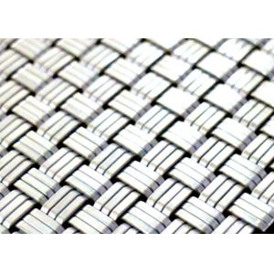 Flattened Heavy Gauge Expanded Metal Mesh Fabric Raised Surface 1.2x2.4 M Size