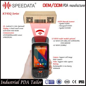 Hand held LF RFID Reader Writer with 125Khz Modules and Symbol Barcode Scanner