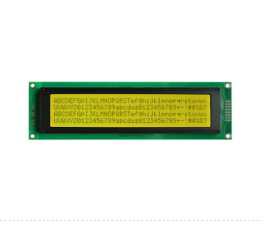 Quality STN Yellow Green Character Display Module , 40×4 LCD Character Display Modules wholesale