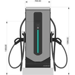 SECC Controller 120KW Electric Vehicle Charging Station DC CCS2