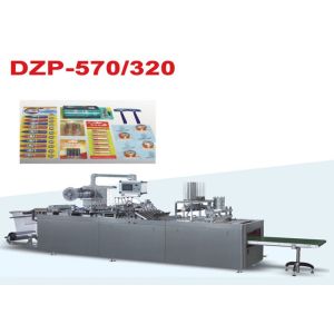 Full Automatic Paper Blister Pack Sealing Machine for Cakes , Injection , Toys