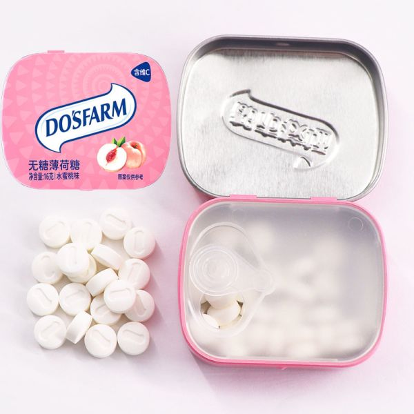 Quality Refreshing Custom Flavor Sugar Free Mints Room Temperature Storage wholesale