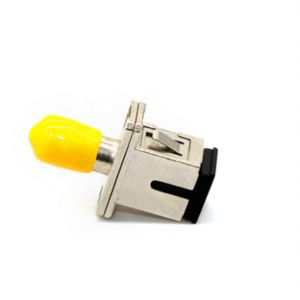 ST Simplex Fiber Optic Adapter High Durability With Zirconia Ceramic Ferrule