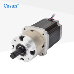 57X57mm NEMA 23 Geared Stepper Motor With Planetary Gearbox