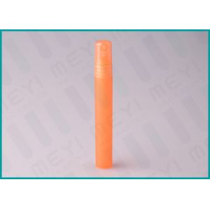 Orange 10ml Perfume Bottle Packaging Recyclable No Leaking With Spray Pump