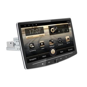 GPS Car Central Control Navigation with 10.1 Inches Android 11 Car Stereo and