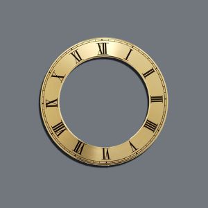 Precision Copper Chemical Etching Watch Dial 0.5mm Thick For Luxury Timepieces