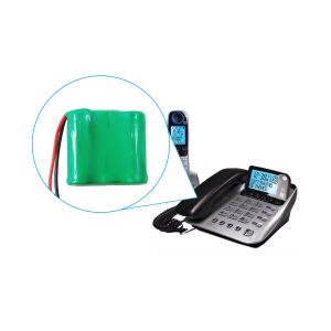 Compact NI-MH 3.6V 300mAh Rechargeable Battery Pack | Ideal for Cordless Phones,