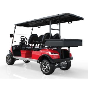 Customizable 6-Seater Off Road Golf Cart with Electric Power and Cargo Box
