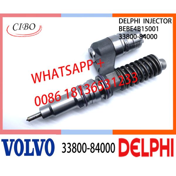 Quality VOL 33800-84000 BEBE4B15001 Fuel engine Diesel Injector 33800-84000 BEBE4B15001 A3 for VOL L ENGINE EURO 2 wholesale