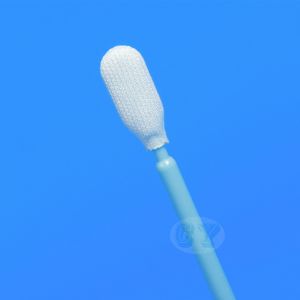Polyester Toc Swab Cleaning Validation Sterile Cleaning Swabs Green Rod