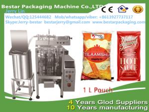 Cheap 1L Poly Bag Packing Machine  Edible Oil Packaging Machinebestar packaging machine for sale