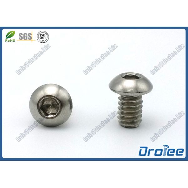 Quality ISO 7380 M6 x 45mm Stainless Steel A4 Button Head Allen Bolt wholesale