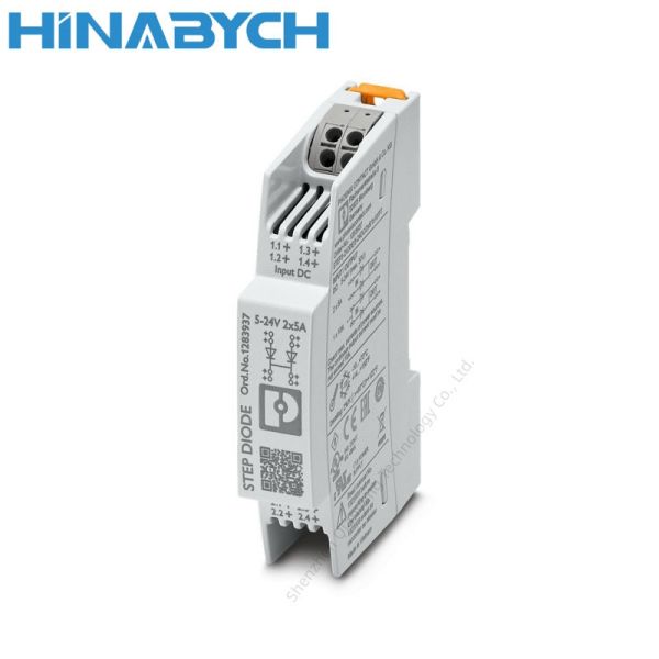 New and Original Phoenix 1283937 Step3-Diode/5-24DC/2X5/1X10/PT - Short Circuit