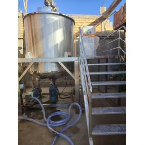 China Drum Shape Vacuum Emulsifying Machine with Siemens Vacuum Pump and Normal Vessel on sale