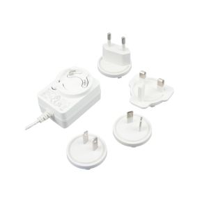 Universal 30W Interchangeable Plug Power Adapter with OCP/OVP Protection