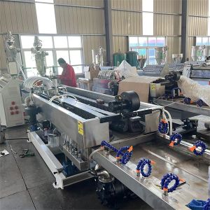 China Single Screw Extruder Double Wall Corrugated Pipe Making Machine for Strong and Resilient Pipes on sale