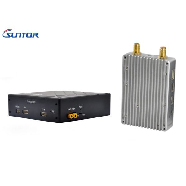 Quality Long Range HD UAV Data Link , 18-22km Analog video transmitter for Drone wholesale