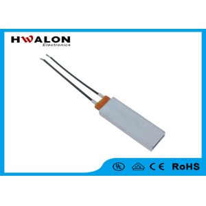 Custom Insulated PTC Ceramic Heater Element 200w AC / DC 12v With Aluminum Plate