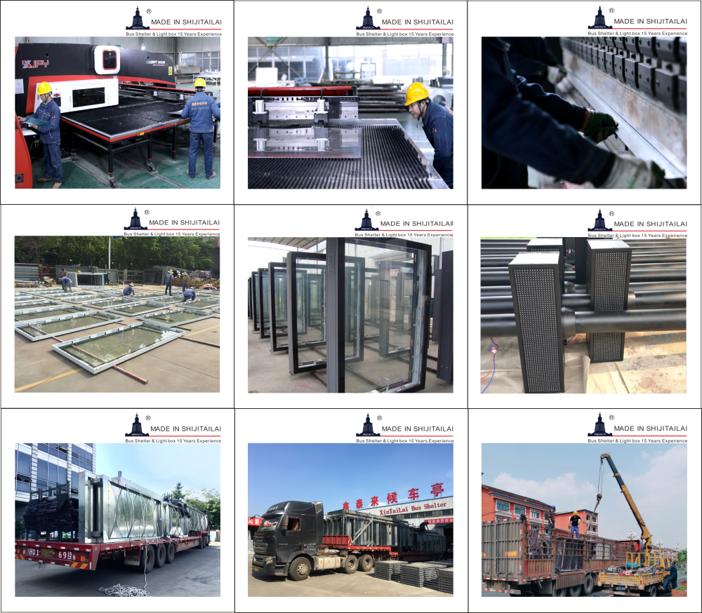 50mm Pole Dia Backlit Sign Box