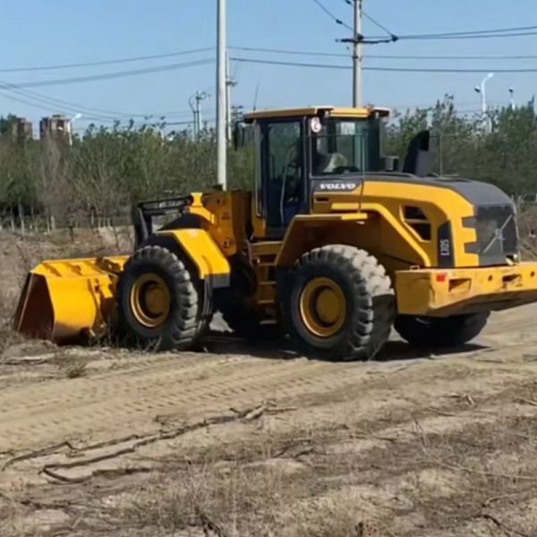Used Volvo L105 Wheel Loader Hydraulic Loaders Machine For Construction Work