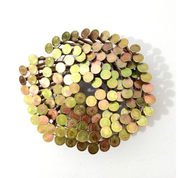 Round Head Coil Roofing Nails 1 1-/4" X 0.120'' Smooth EG Golden Wire Coil Nails