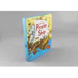 Seamless Binding Colorful Hardcover Children'S Books Fancy Color For Beginners