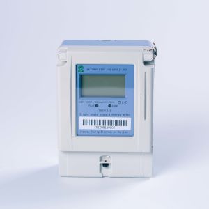 GPRS GSM Single Phase Energy Meter Digital Din Rail Mounted Electricity Meters